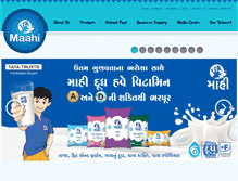 Tablet Screenshot of maahimilk.com